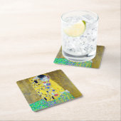 ザキス、グスタフクリムト スクエアペーパーコースター (インサイチュ)