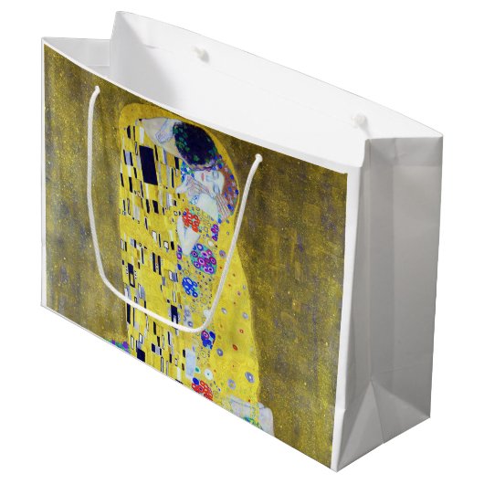 ザキス、グスタフクリムト ラージペーパーバッグ (正面アングル)