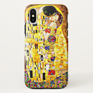ザキス、有絵画名なグスタフのクリムト iPhone XSケース