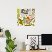 ザキッオーガニックチン ポスター (ホームオフィス)