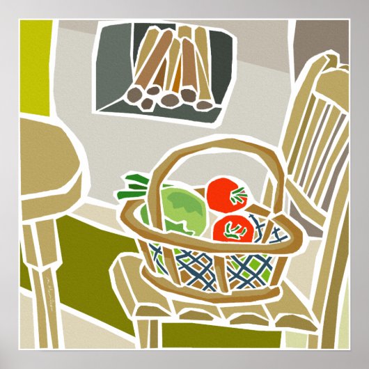 ザキッオーガニックチン ポスター (正面)