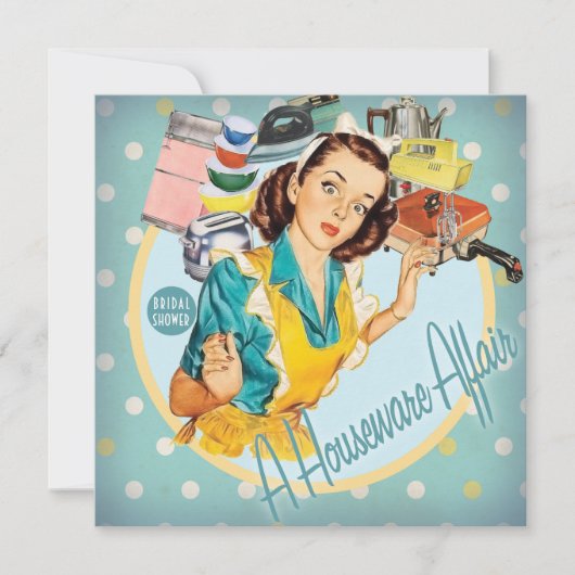 ザキッチビッチェ：ハウスウェア関係ブライダルShowe 招待状 (正面)