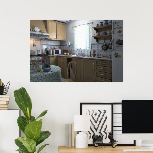 ザキッチン ポスター (ホームオフィス)