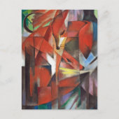 ザキツネフランツマルク葉書 ポストカード (正面)