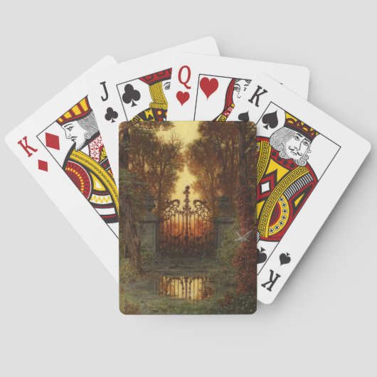 ザキャッスルゲート(Ferdinand Knab著) トランプ (裏面)