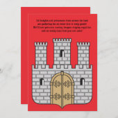 ザキャッスル招待状 招待状 (正面/裏面)