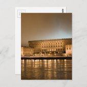 ザキャッスル王室のストックホルム・スウェーデン ポストカード (正面/裏面)