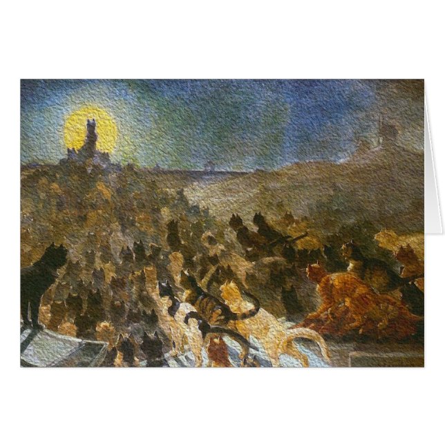 ザキャッツニャー – ヴィンテージアートバイテオフィレ・ステインレン (正面横)