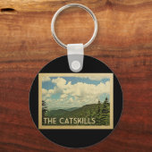 ザキャッツライスニューヨークヴィンテージトラベル キーホルダー (正面)