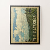 ザキャッツライスニューヨークヴィンテージトラベル ジグソーパズル (縦)