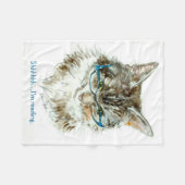 ザキャットユー読フリースブランケット フリースブランケット (正面(横))