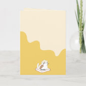 ザキャットライフハッピーバースデーキッズネーム誕生日 カード (裏面)