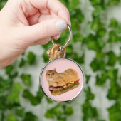 ザキャットローフサンドウィッチキーチェーン キーホルダー (手)