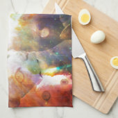 ザキャット銀河系 キッチンタオル (四つ折り)