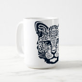 ザキャット顔 コーヒーマグカップ (正面左)