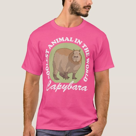 ザキャピクールバラスカピバラ Tシャツ (正面)