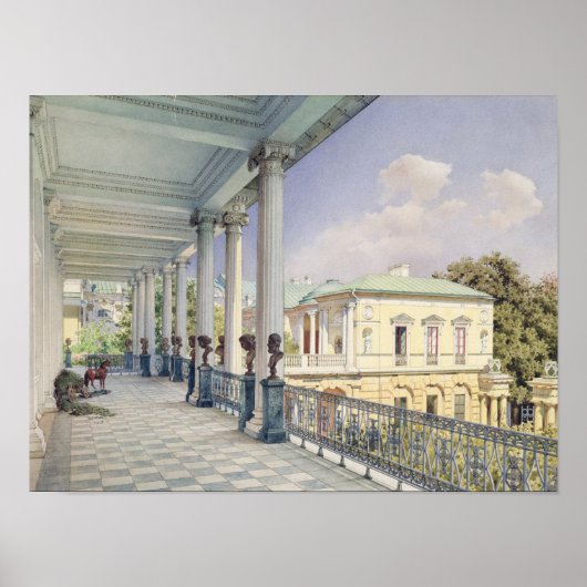 ザキャメロン・ギャラリーat Tsarskoye Selo, 1859 ポスター (正面)