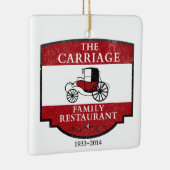 ザキャリッジハウスレストランラミラダ セラミックオーナメント (右)