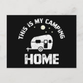 ザキャンピングトレーラーキャンパーモバイルホーム ポストカード (正面)