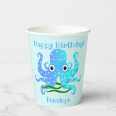 ザキュスト青タコ航海のテーマ 紙コップ (裏面)