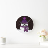 ザキュートアームレス雪だるま ラウンド壁時計 (ホーム)