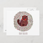 ザキュートベビービーバー ポストカード (正面/裏面)