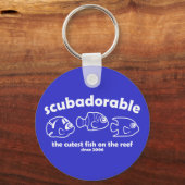 ザキュート・フィッシュ・オン・ザ・リーフ キーホルダー (正面)