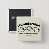 ザキュート・フィッシュ・オン・ザ・リーフ 缶バッジ (正面&裏面)