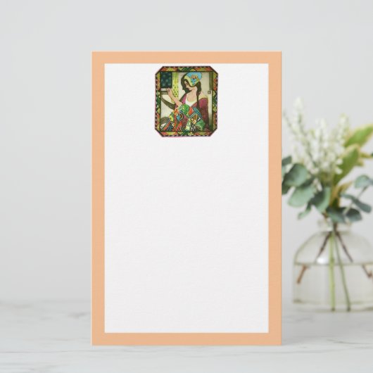 ザキルター 便箋 (スタンド正面)