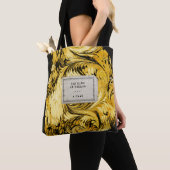 ザキングインイエロー遊トート トートバッグ (クローズアップ)