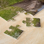 ザキングスはスウェーデンの山々を追跡 ジグソーパズル (側面)