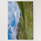 ザキングスはスウェーデンの山々を追跡 ジグソーパズル (縦)