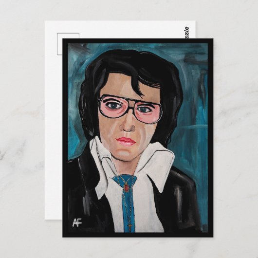 ザキングズバイ絵を描アルフレッドキツネ収集可能 ポストカード (正面/裏面)