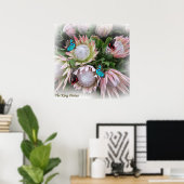 ザキングプロテア ポスター (ホームオフィス)