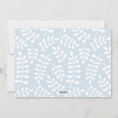 ザキング生まれたばかりのホリデーフォトカード シーズンカード (裏面)