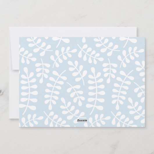 ザキング生まれたばかりのホリデーフォトカード シーズンカード (裏面)