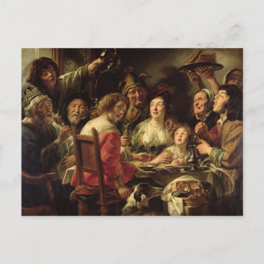 ザキング・ドリンク ポストカード (正面)