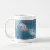 ザキング – フラクタルマグ コーヒーマグカップ (左)