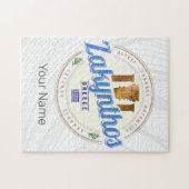 ザキントスアイランドギリシャバケーションヴィンテージ土産 ジグソーパズル (横)