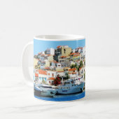 ザキントスアイランドザンテギリシャポートマリーナサマー コーヒーマグカップ (正面左)