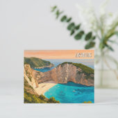 ザキントスギリシャ旅行 ポストカード (スタンド正面)