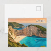 ザキントスギリシャ旅行 ポストカード (正面/裏面)