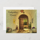 ザキントス,ギリシャのはがき ポストカード (正面/裏面)