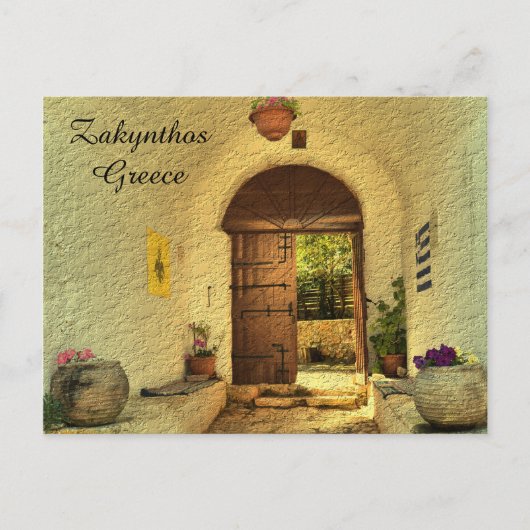ザキントス,ギリシャのはがき ポストカード (正面)