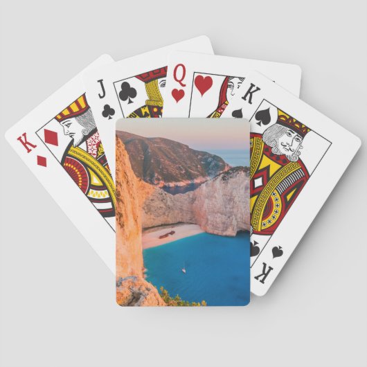 ザキントス、ギリシャ。 トランプ (裏面)