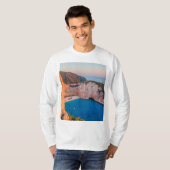 ザキントス、ギリシャ。 Tシャツ (正面フル)