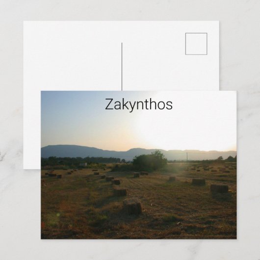 ザキントス ポストカード (正面/裏面)