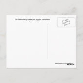 ザキースハウスアットグレームパーク – 1989 ポストカード (裏面)