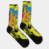 ザギターパーティー-ミュージカル楽器 ソックス (右)