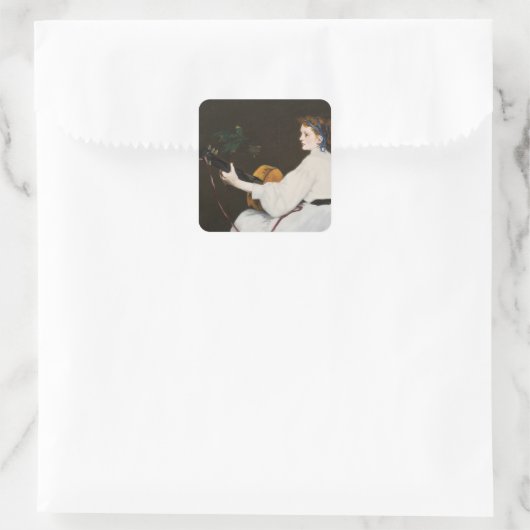 ザギタープレイヤーバイエドゥアードマネ スクエアシール (バッグ)